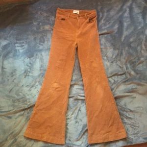 Rollas size 28 Eastcoast flare in tan corduroy